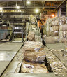 Paper recycling. Paper manufacturing