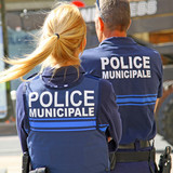 Fototapeta  - Policière municipale