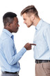 © producer - two businessman  arguing