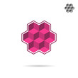 © logos2012 - Isometric wall segment, cubic logo