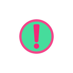 Exclamation Icon Vector