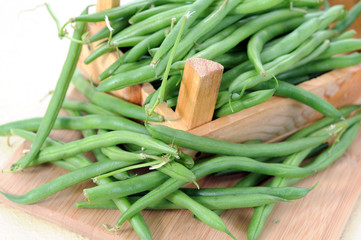 Canvas Print - green bean