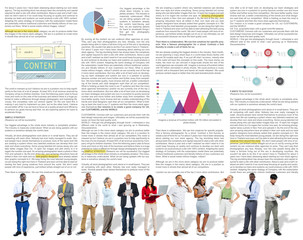 Canvas Print - Article Business Information Vision Concept