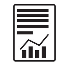Poster - report text file icon