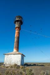 Wall Mural - patagonia lighthouse valdes peninsula