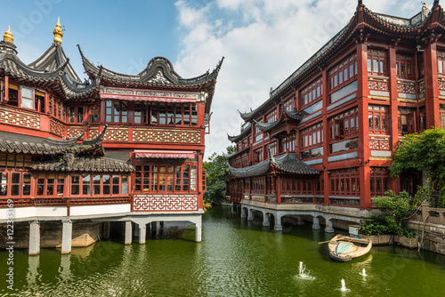Yu Garden or Yuyuan Garden, Shanghai Canvas Print