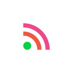 Poster - RSS Icon Vector