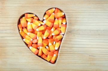 Poster - Halloween honey candy corn