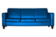 © 24Novembers - Blue sofa isolated