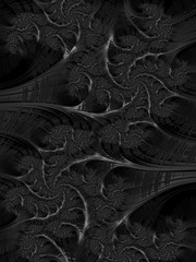 Wall Mural - abstract fractal background