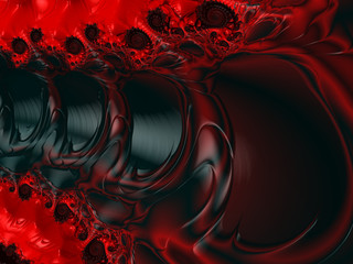 Wall Mural - abstract fractal background
