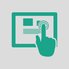 Poster - Tablet icon