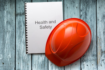 Sticker - Health and safety register with helmet