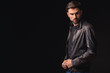 © Yakobchuk Olena - Confident guy thinking with seriousness