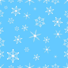 Canvas Print - seamless christmas background. vector illustration.
