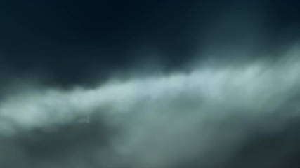 a 20 second loop of simulated flight through clouds.