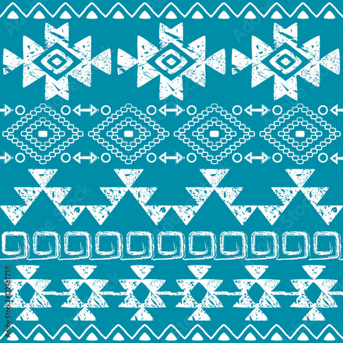 bez-szwu-navajo-recznie-rysowane-druk-retro-wzor-aztecki-tribal-design-z-zadrapaniami