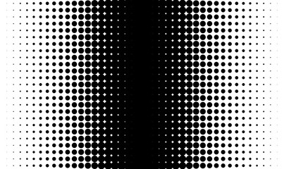 Wall Mural - gradient background with dots halftone dots design