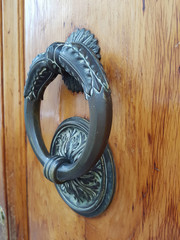 Canvas Print - Knocker on the door