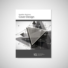 Wall Mural - Abstract Triangle Brochure design. Modern vector illustration