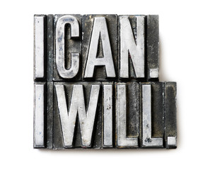 i can, i will