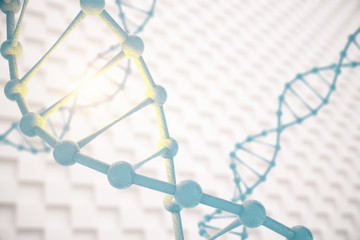 Poster - DNA on patterned background