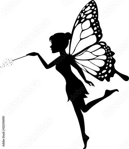 39 883 Fairy Tale Silhouette Wall Murals Canvas Prints Stickers Wallsheaven