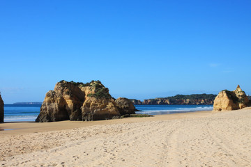 Praia da Rocha in Portugal