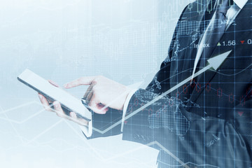 Aufkleber - Financial growth concept