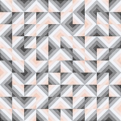 Wall Mural - Raster Seamless Geometric Pattern