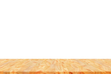 Poster - empty wooden floor or stage for display
