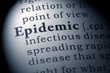 Dictionary definition of epidemic