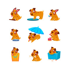 Sticker - Puppy Everyday Activities Collection