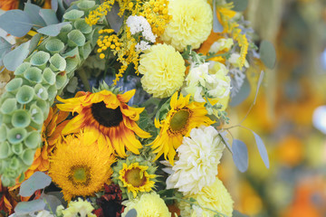 Bouquet of sunflowers
