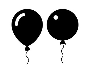 rubber air balloon icon