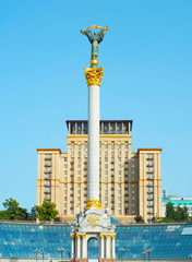 Sticker - Independence Monument. Kiev, Ukraine