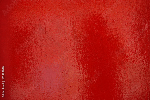 Fotografía Glänzende rote Oberfläche