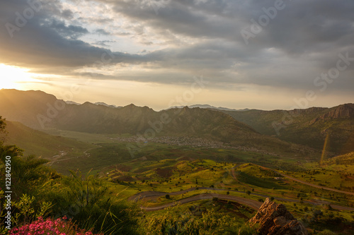 Dezli, Oraman, Kurdestan, Iran Canvas-taulu