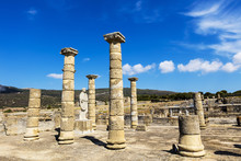 Ruins Of Baelo Claudia Is An Ancient Roman Town Situated On The Costa De La Luz, Some 15km North Of Tarifa.