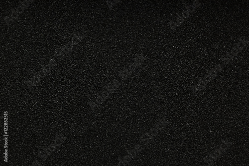 Fotografía Black monotone grain texture. Glitter sand background.