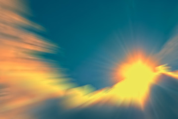 Aufkleber - Towards the sun with velocity of light