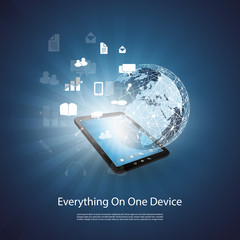 Poster - Global Networks - Vector for Your Business