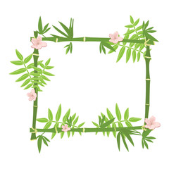 Wall Mural - Exotic frame vector