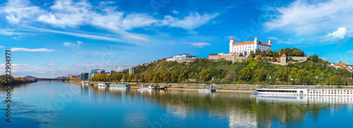 Medieval castle in Bratislava, Slovakia Canvas Print