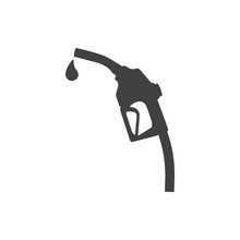 Gasoline Pump Nozzle Sign.