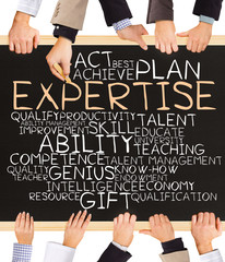 Poster - EXPERTISEconcept words