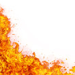 Abstract fire flames background