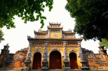 Citadel, Hue city, Vietnam. UNESCO World Heritage Site