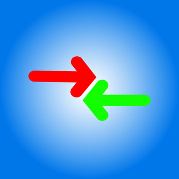 Arrow icon vector Illustration