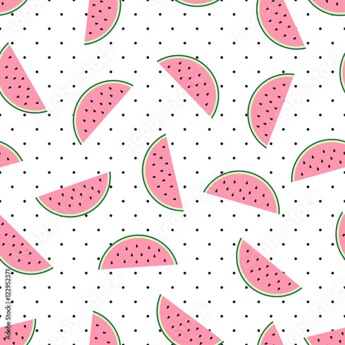 Wallpaper Watermelon Cute